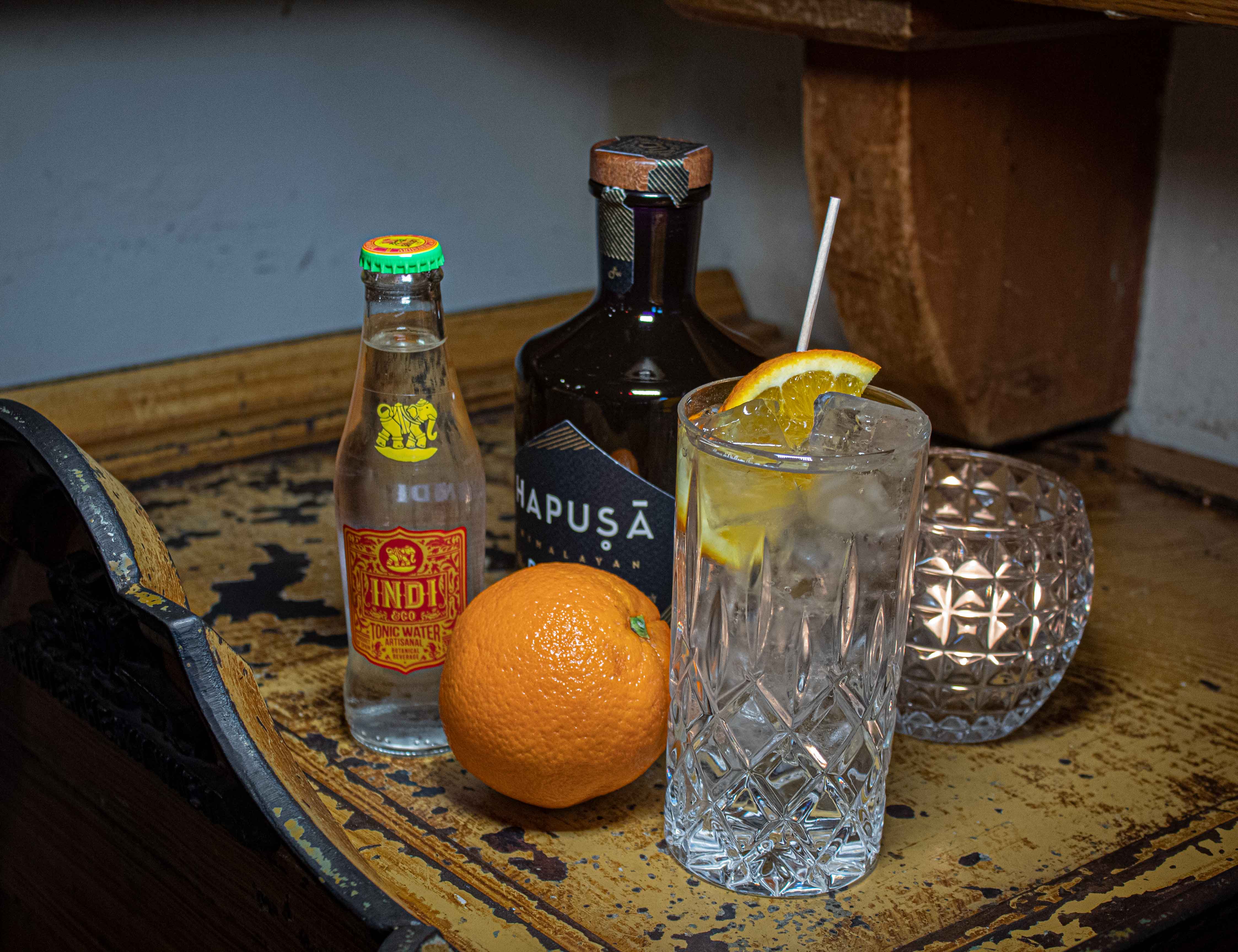 Hapusa Gin with Tonic Water
